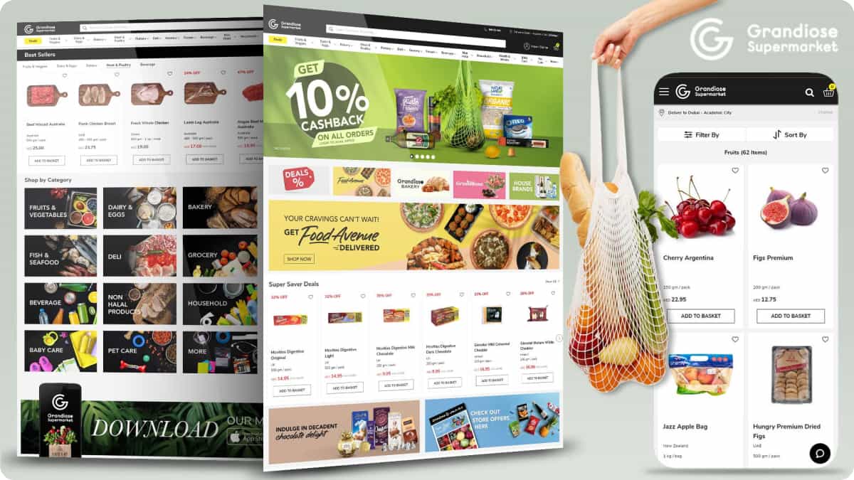 omnichannel grocery ecommerce solution for a prominent uae supermarket Omnichannel Grocery eCommerce Solution for a Prominent UAE Supermarket