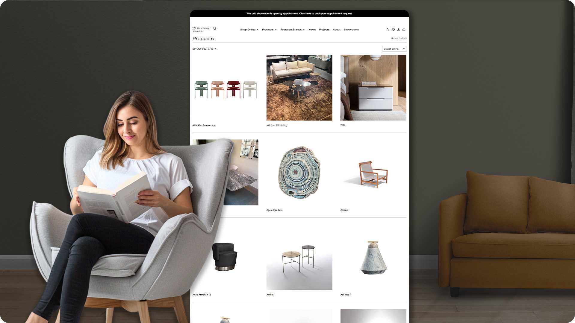 website interface enhancement for high-end furniture website interface enhancement for high-end furniture
