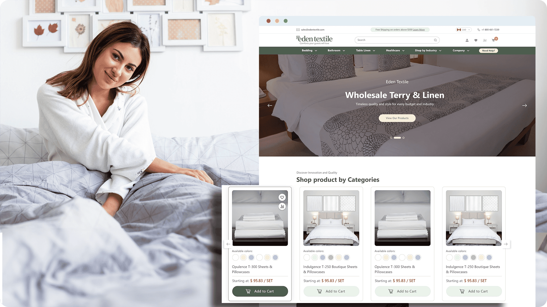 Brainvire Transformed B2B E-commerce for Premium Textiles with Adobe Commerce Platform