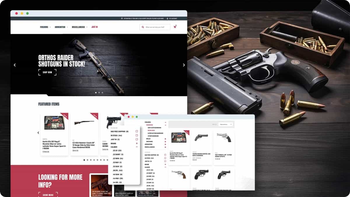 Streamlined Platform Transition for a Firearms Dealer to BigCommerce
