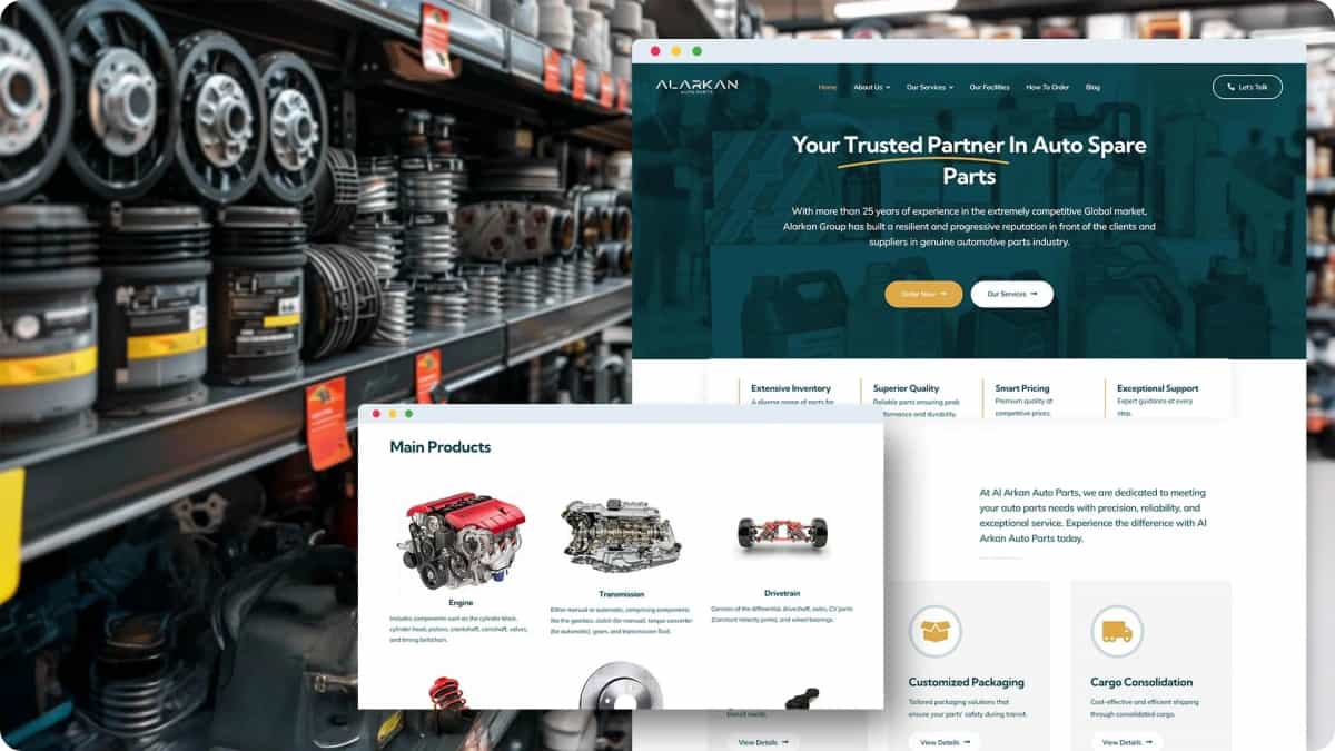 Adobe Commerce B2B Marketplace Development for Middle East Auto Parts Supplier