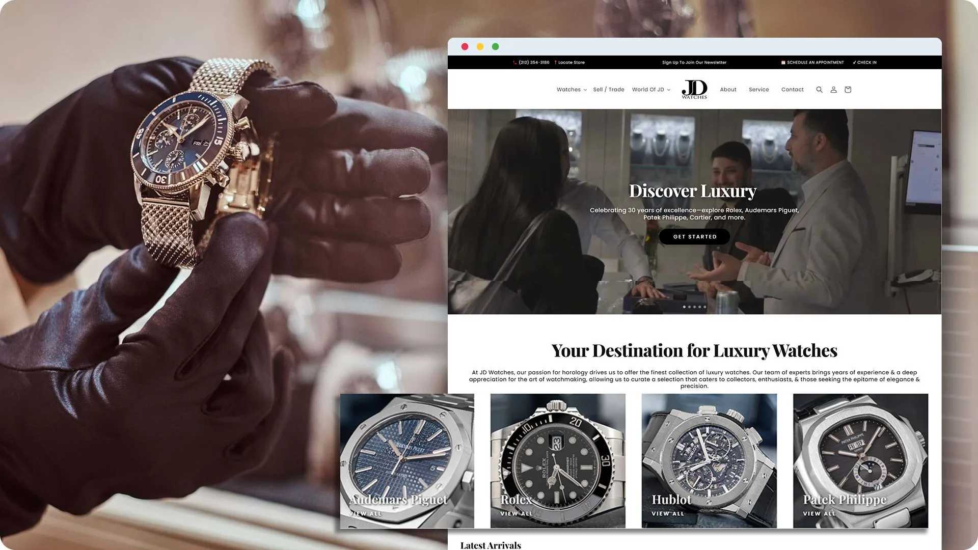 Streamlined Watch Repair &amp; Reworks for JD Watches NY