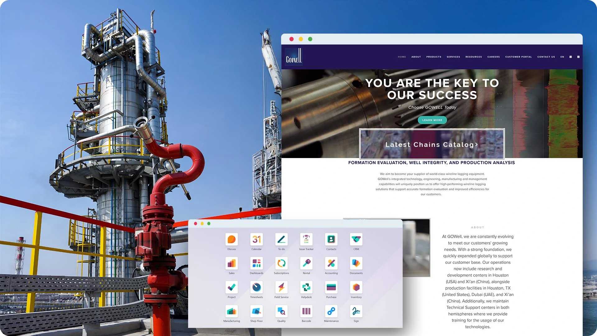 Odoo ERP Development for GOWell Petro