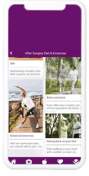 Android Mobile App For Pre Total Knee Replacement Surgery Planning & Post Surgery Care