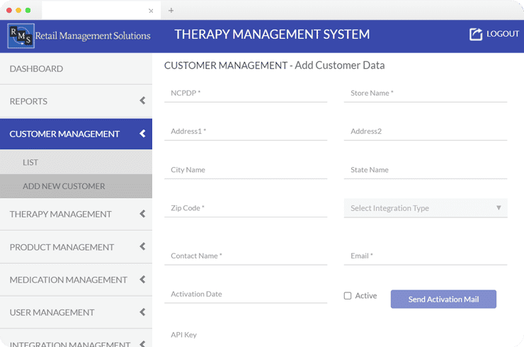 Digitalizing Therapy Management