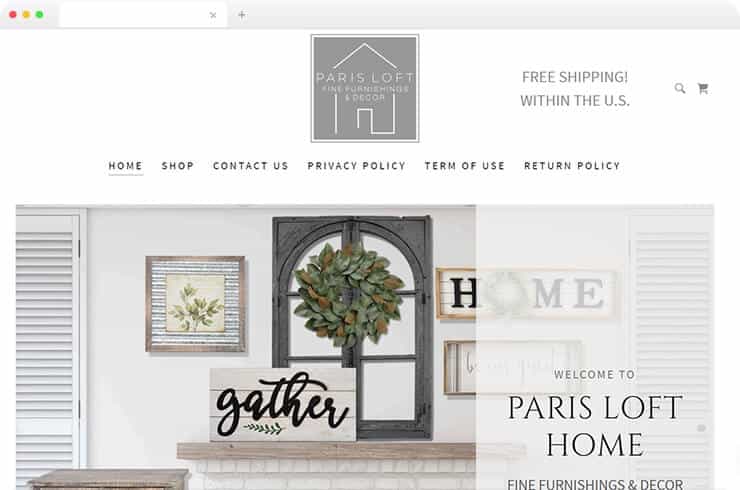 Increasing Online Brand Awareness for a Well-Known American Home Decor Store