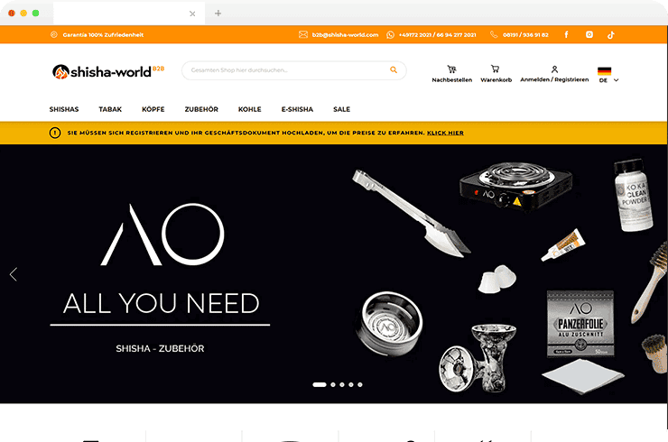 Shisha Brand Gained Efficiency With A Unified Magento Backend