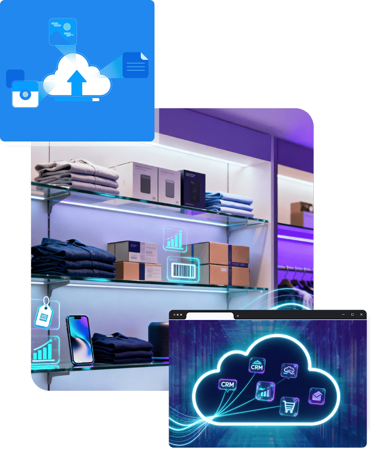 Connecting retail dots from the shelf to the cloud Connecting retail dots from the shelf to the cloud