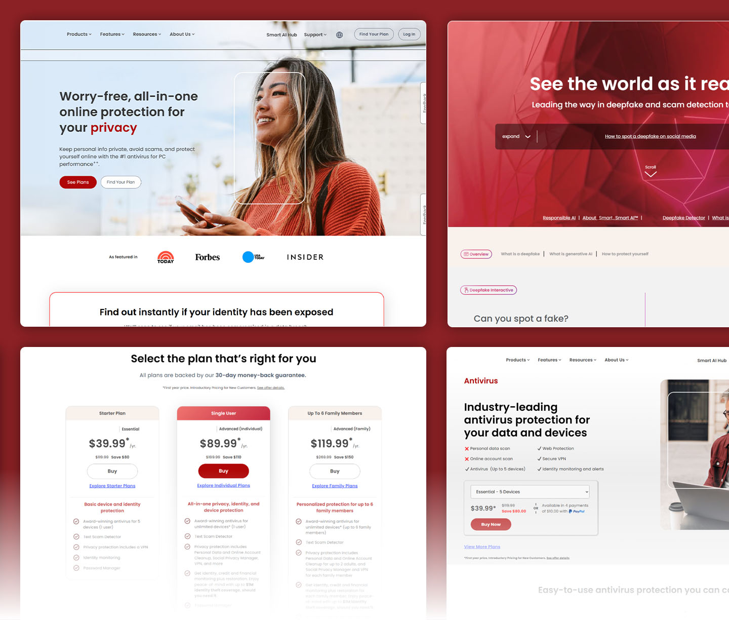 Antivirus Security optimized experience, screen 1