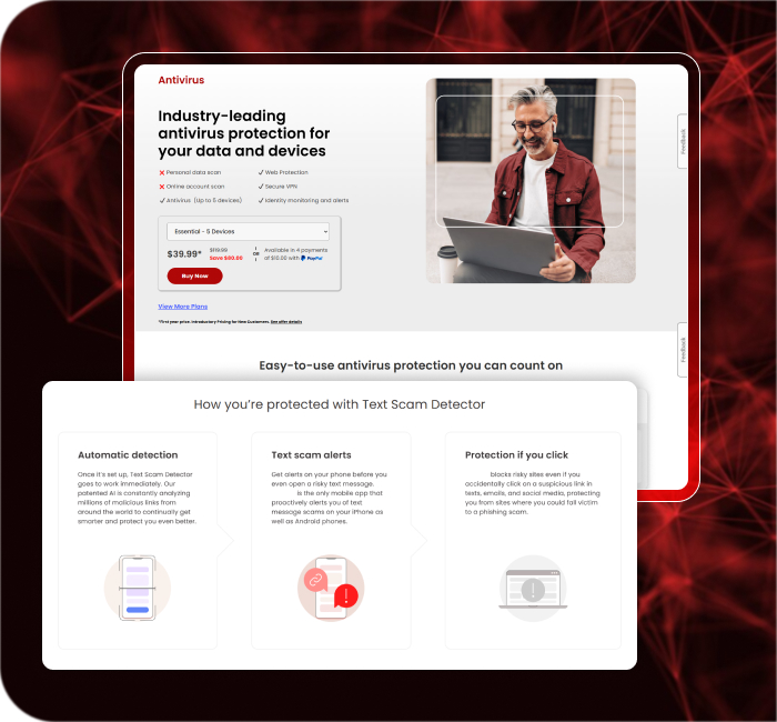 Antivirus Security optimized experience, screen 4