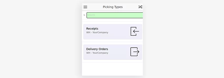 Warehouse Picking made Faster with Odoo Mobile Inventory Application