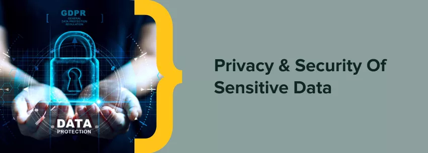 Privacy & Security Of Sensitive Data