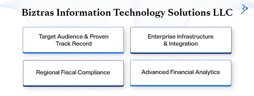 Biztras Odoo enterprise and fiscal compliance capabilities