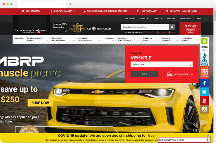 Omnichannel solution for automotive retailer