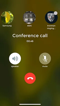 Futuristic Mobile App Refined Communication for a Leading Enterprise in the USA, product screen
