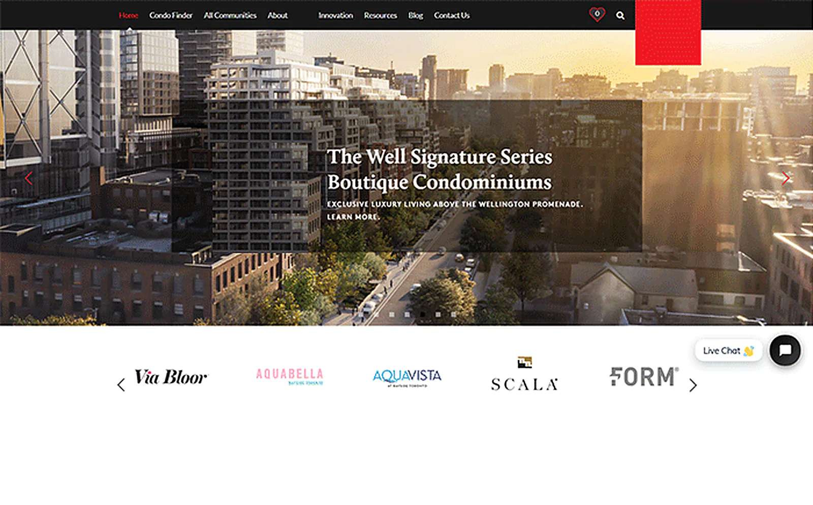 Condo listings website of the Tridel-group rental provider whose accounting runs in Odoo