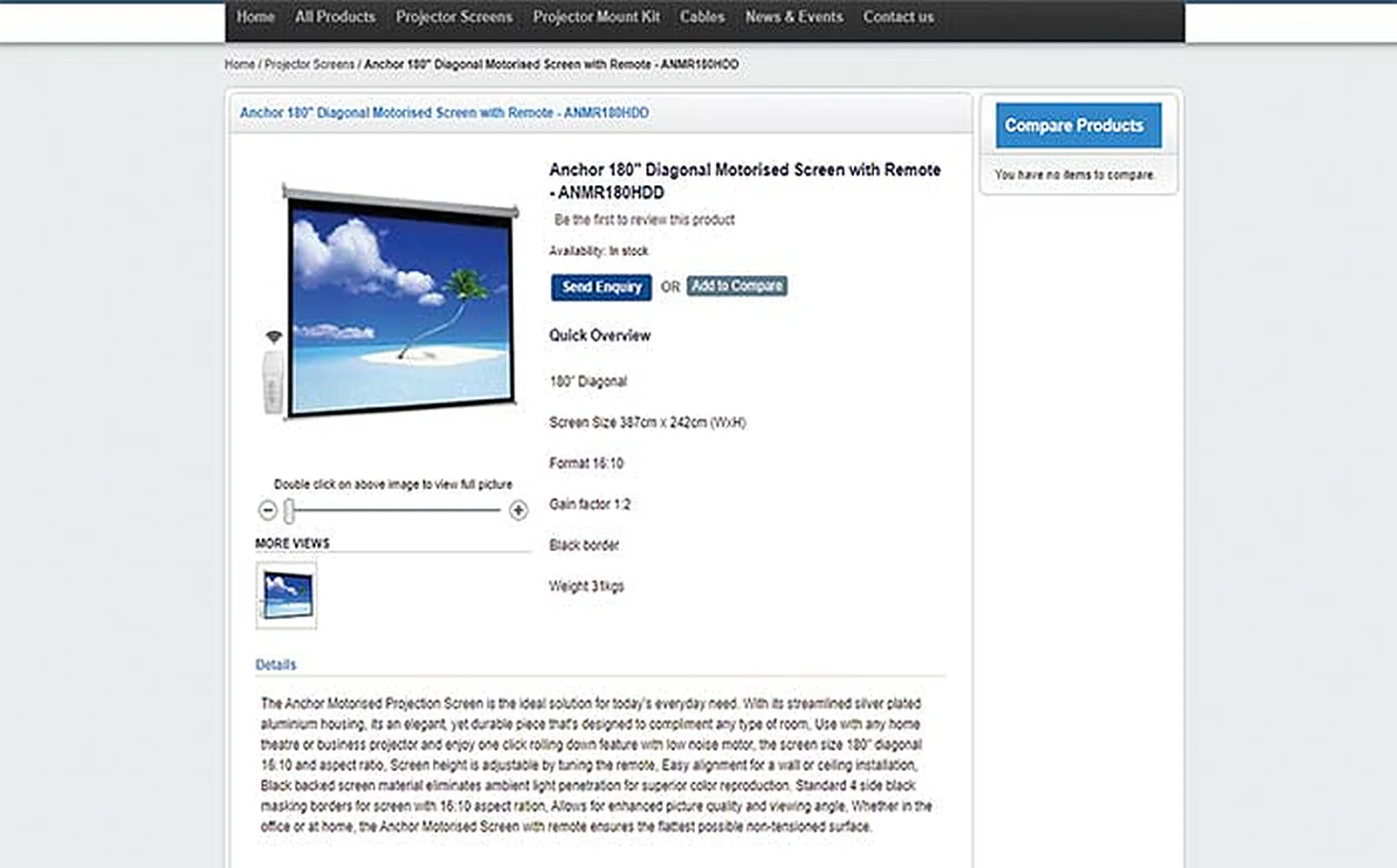 Almoe Group delivered interface, screen 3
