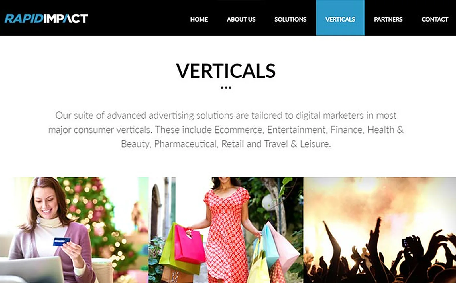 Digital Marketing Company delivered interface, screen 3