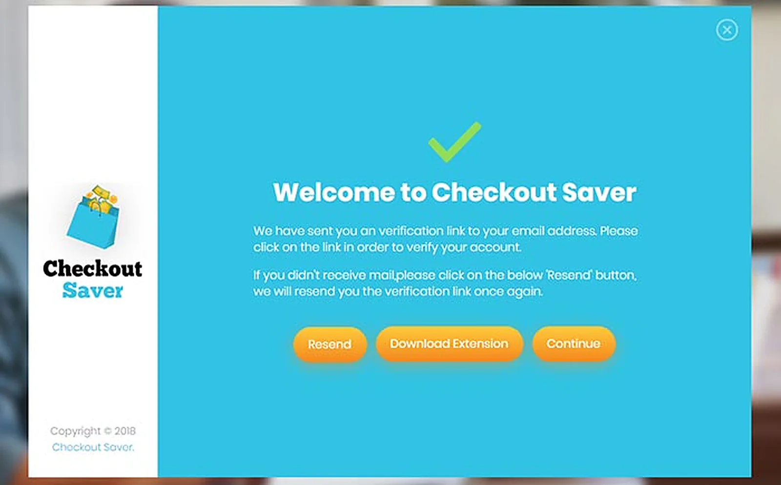Cashback Shopping Platform delivered interface, screen 4