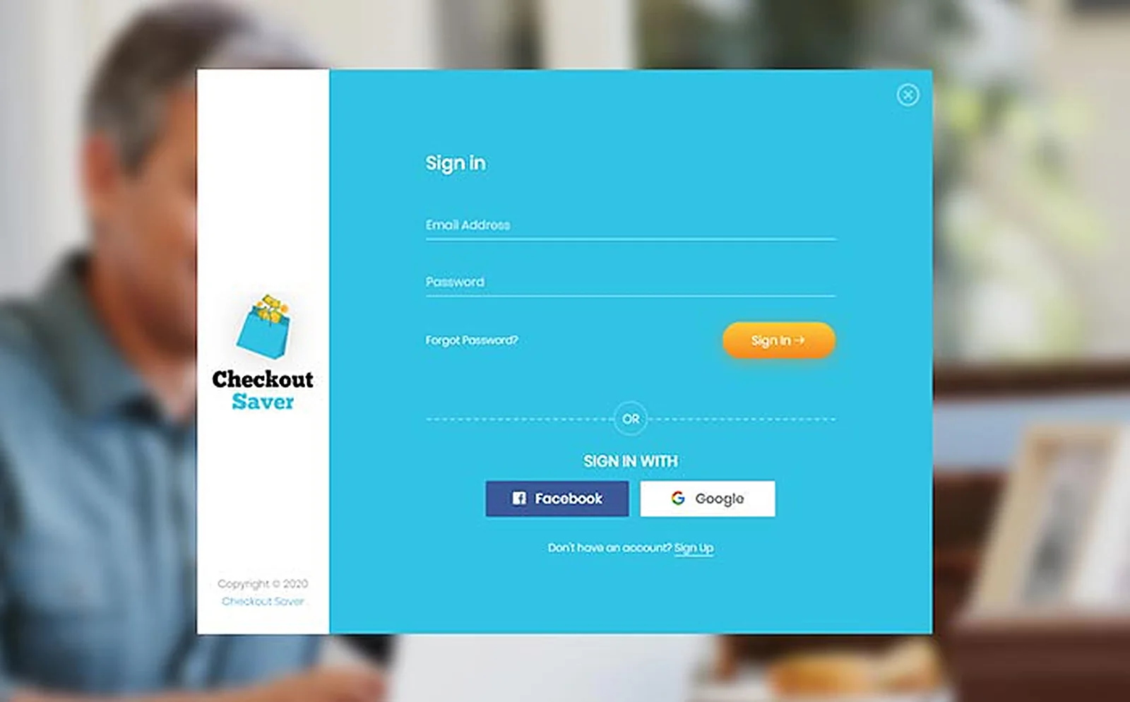 Cashback Shopping Platform delivered interface, screen 2