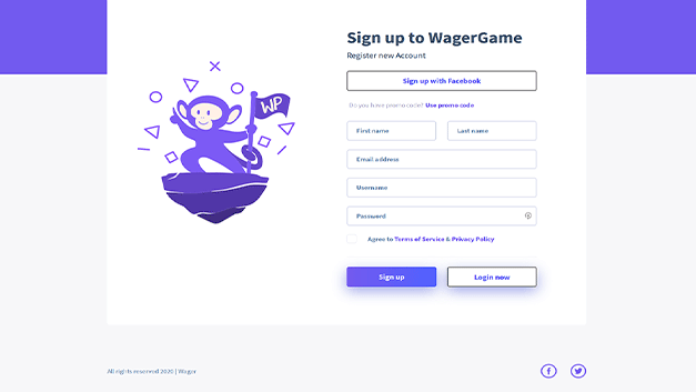 eSports Platform delivered interface, screen 4