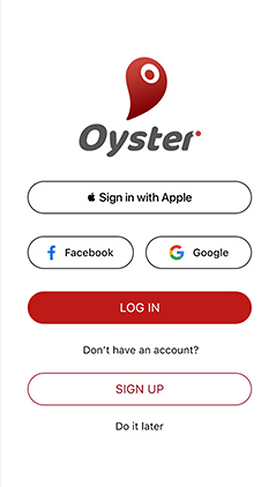 Food Pickup App delivered interface, screen 6