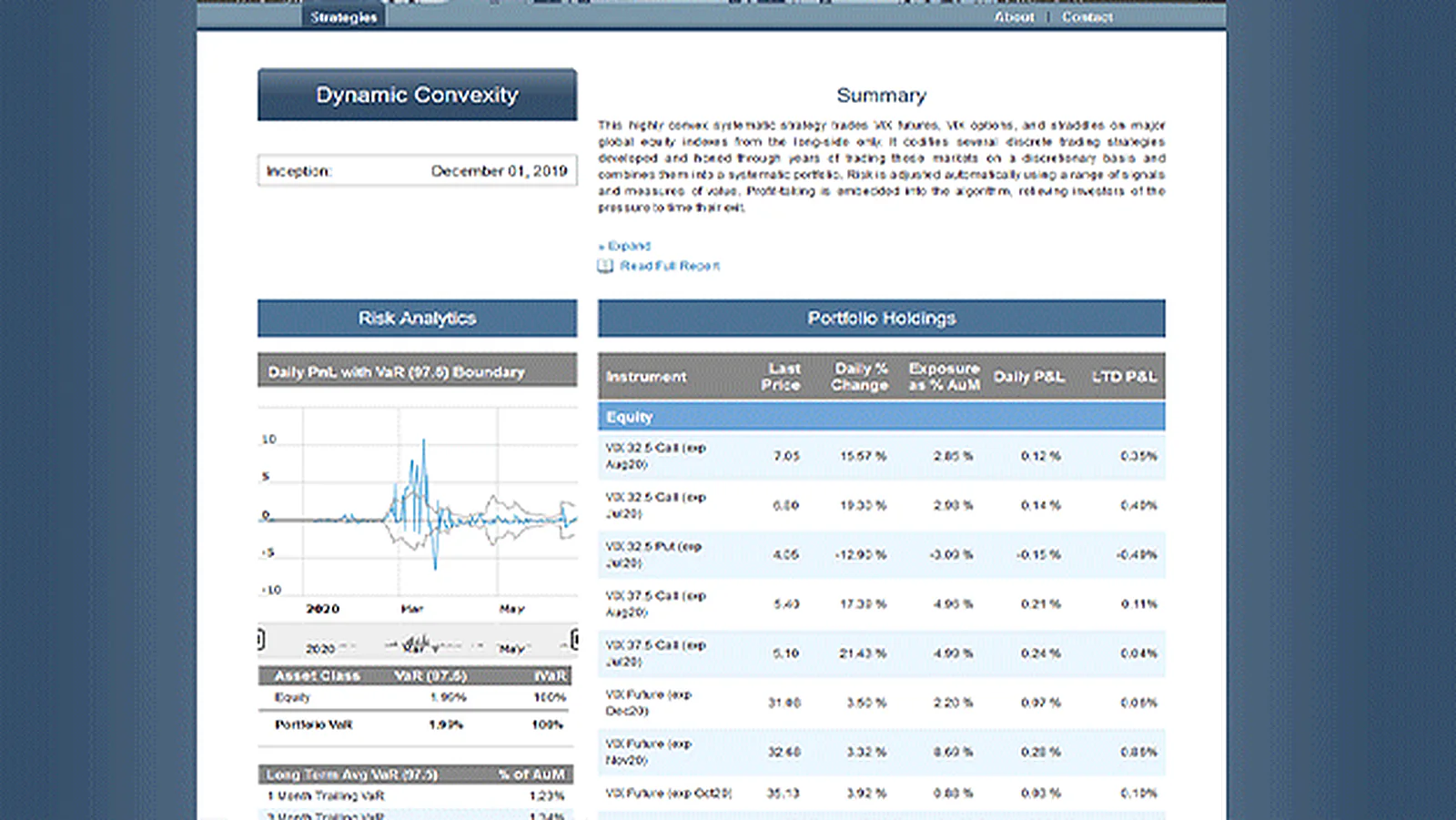 Connecticut Financial Advisor delivered interface, screen 3