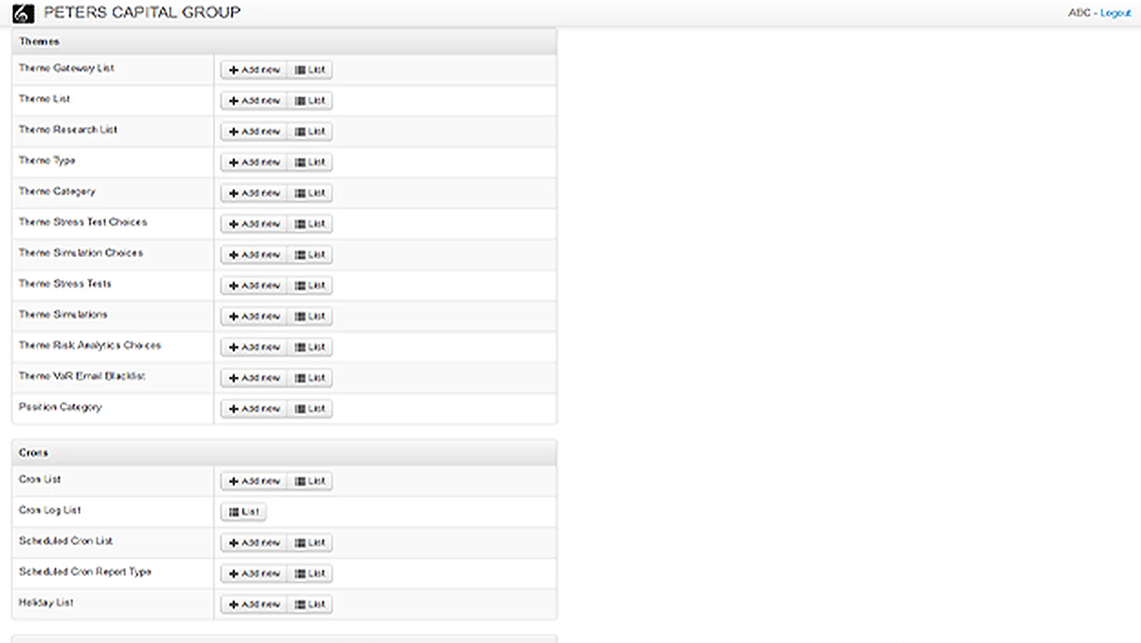 Connecticut Financial Advisor delivered interface, screen 6