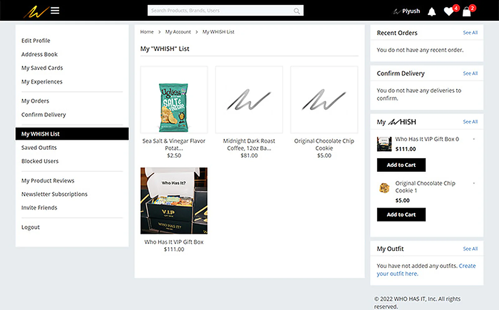 Multi-Company Marketplace delivered interface, screen 2
