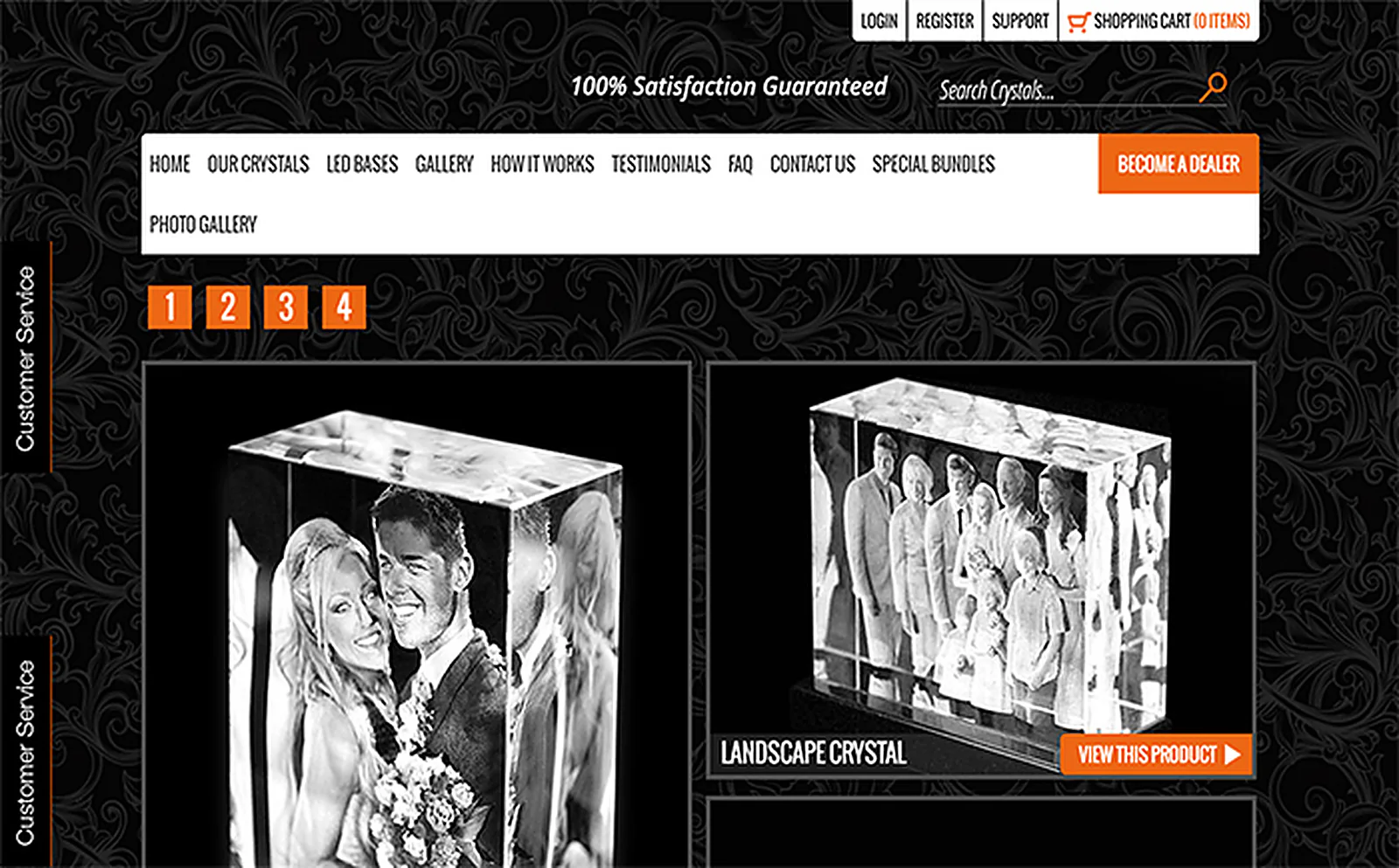 Home Furnishings Retailer delivered interface, screen 4