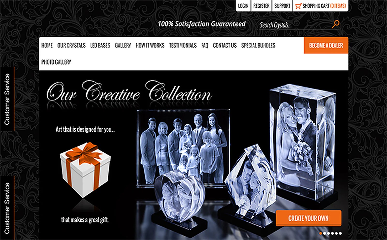 Home Furnishings Retailer delivered interface, screen 5