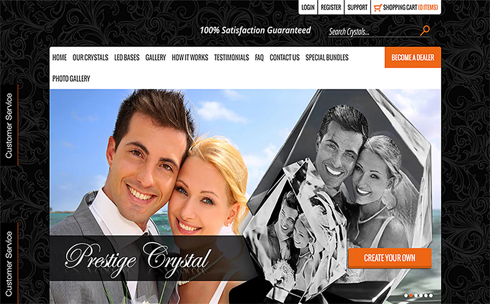 Home Furnishings Retailer delivered interface, screen 3