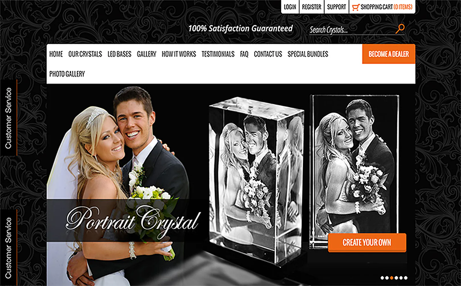 Home Furnishings Retailer delivered interface, screen 2