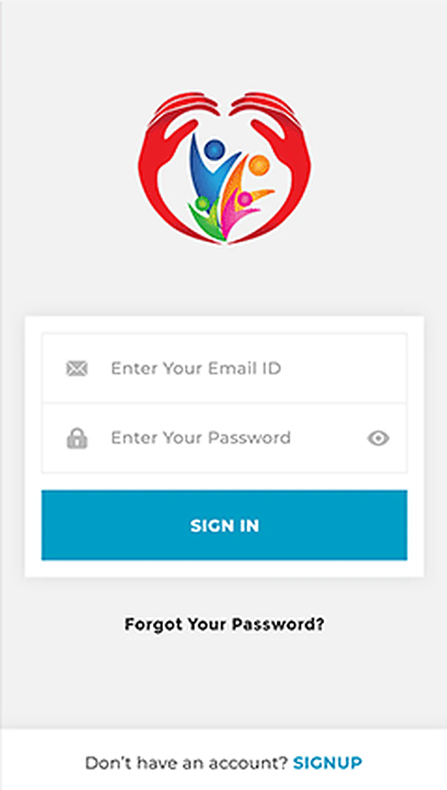 Travel Safety App delivered interface, screen 3