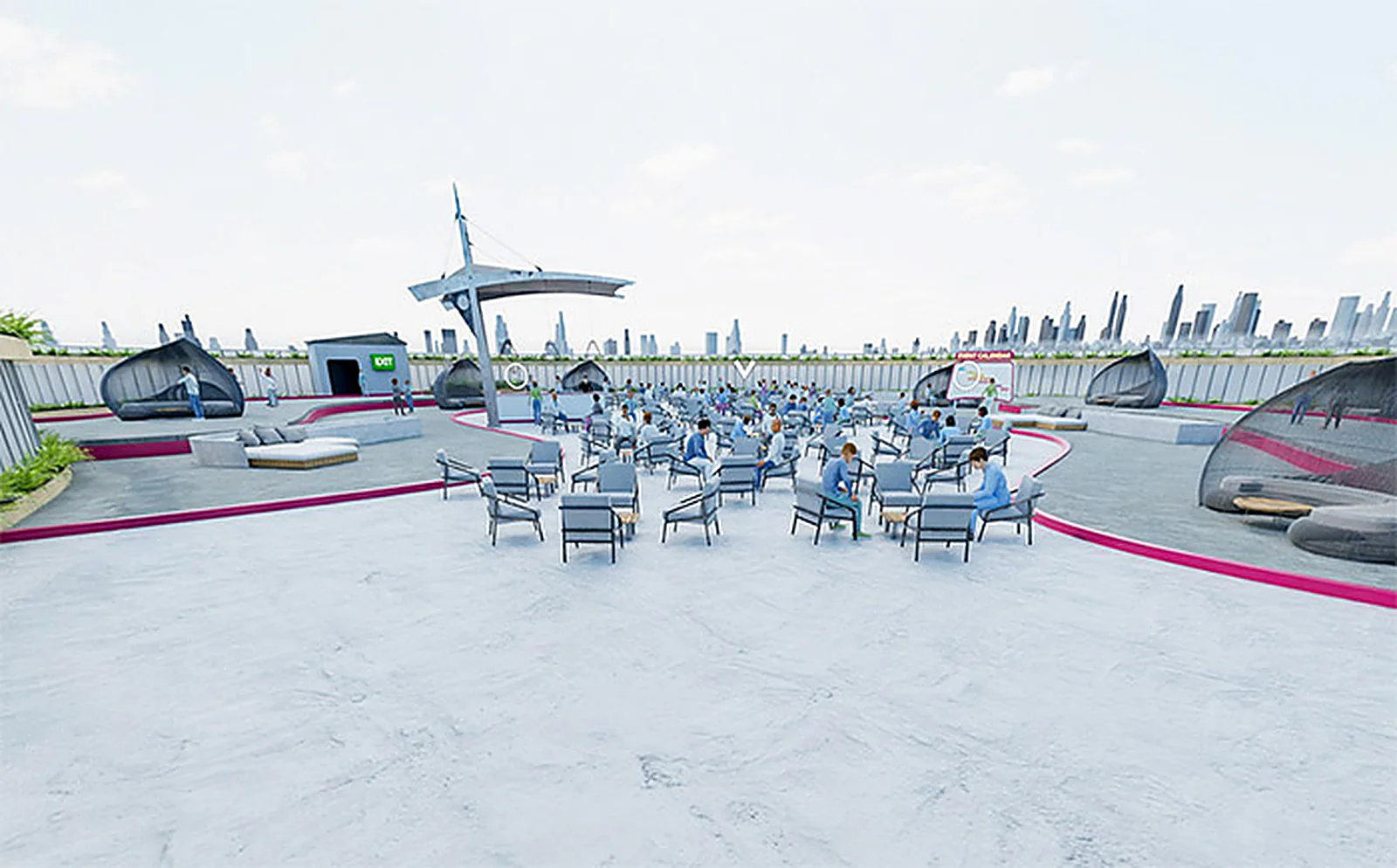Virtual Event Platform delivered interface, screen 5