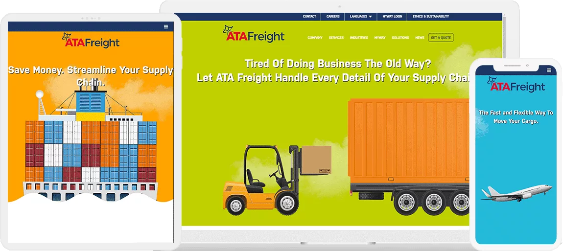 Logistics multi-domain CMS