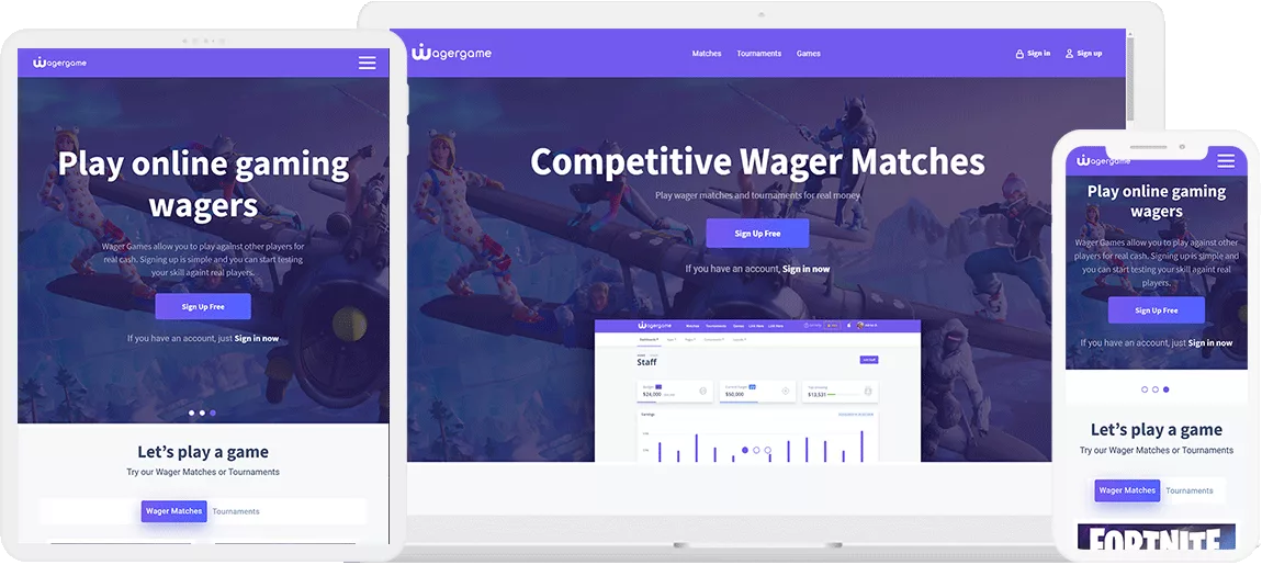 eSports gaming platform