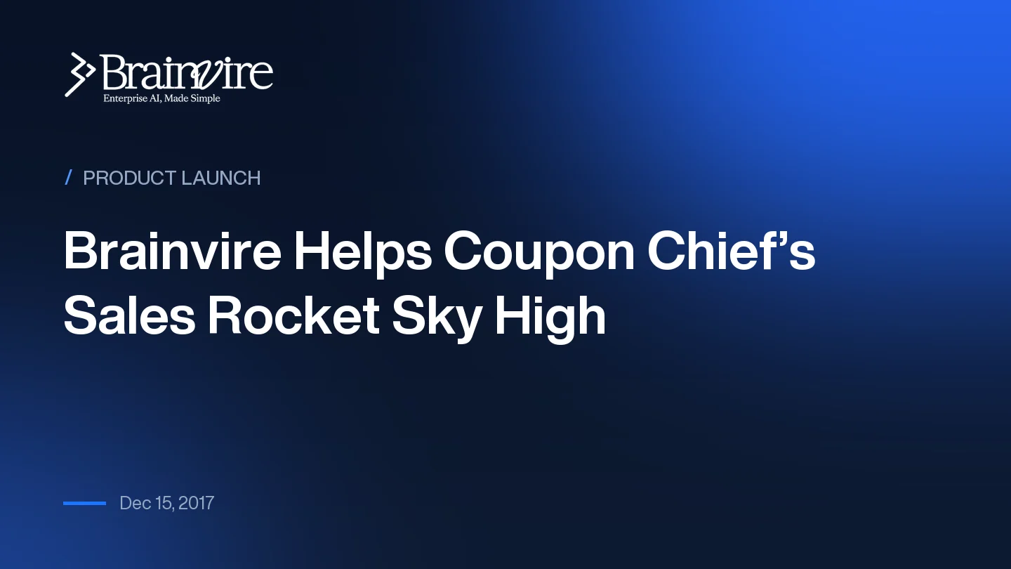 Brainvire Helps Coupon Chief’s Sales Rocket Sky High