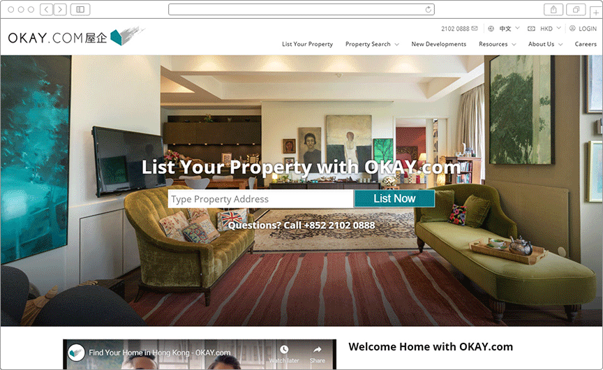 Okay.com - Real Estate Web Application