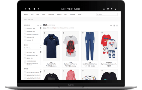 Magento Enterprise based online shop for the fashion industry in Asia