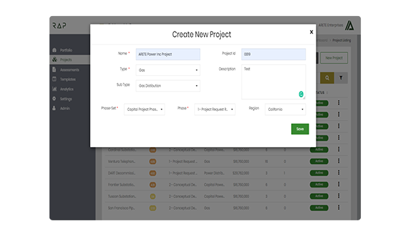 Manual Inputs and Report Generation