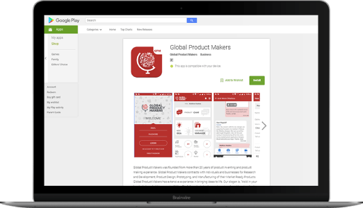 Global Product Maker Mobile App