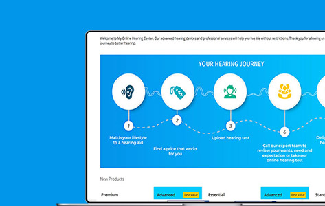 Hearing Aid eCommerce with CRM