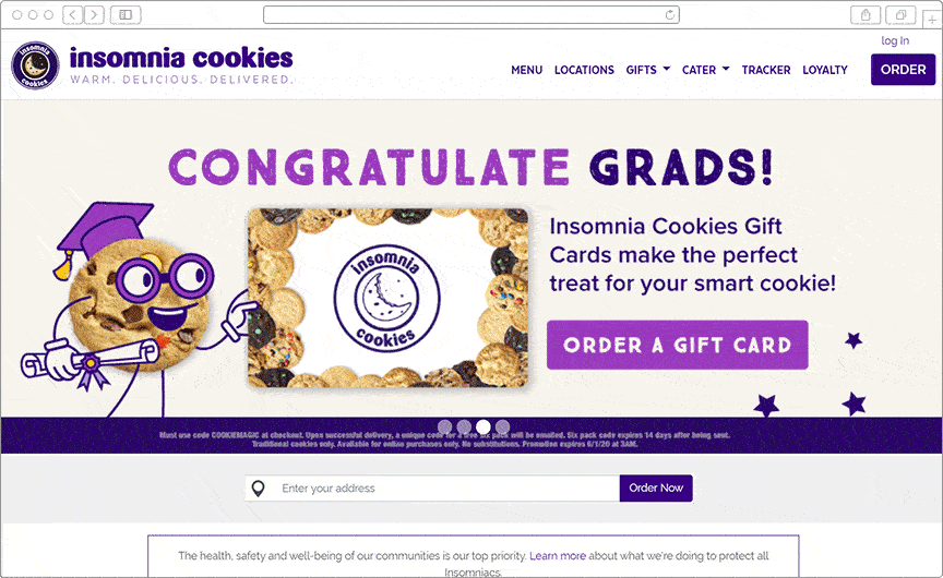 Restaurant based POS ordering for Cookie Stores