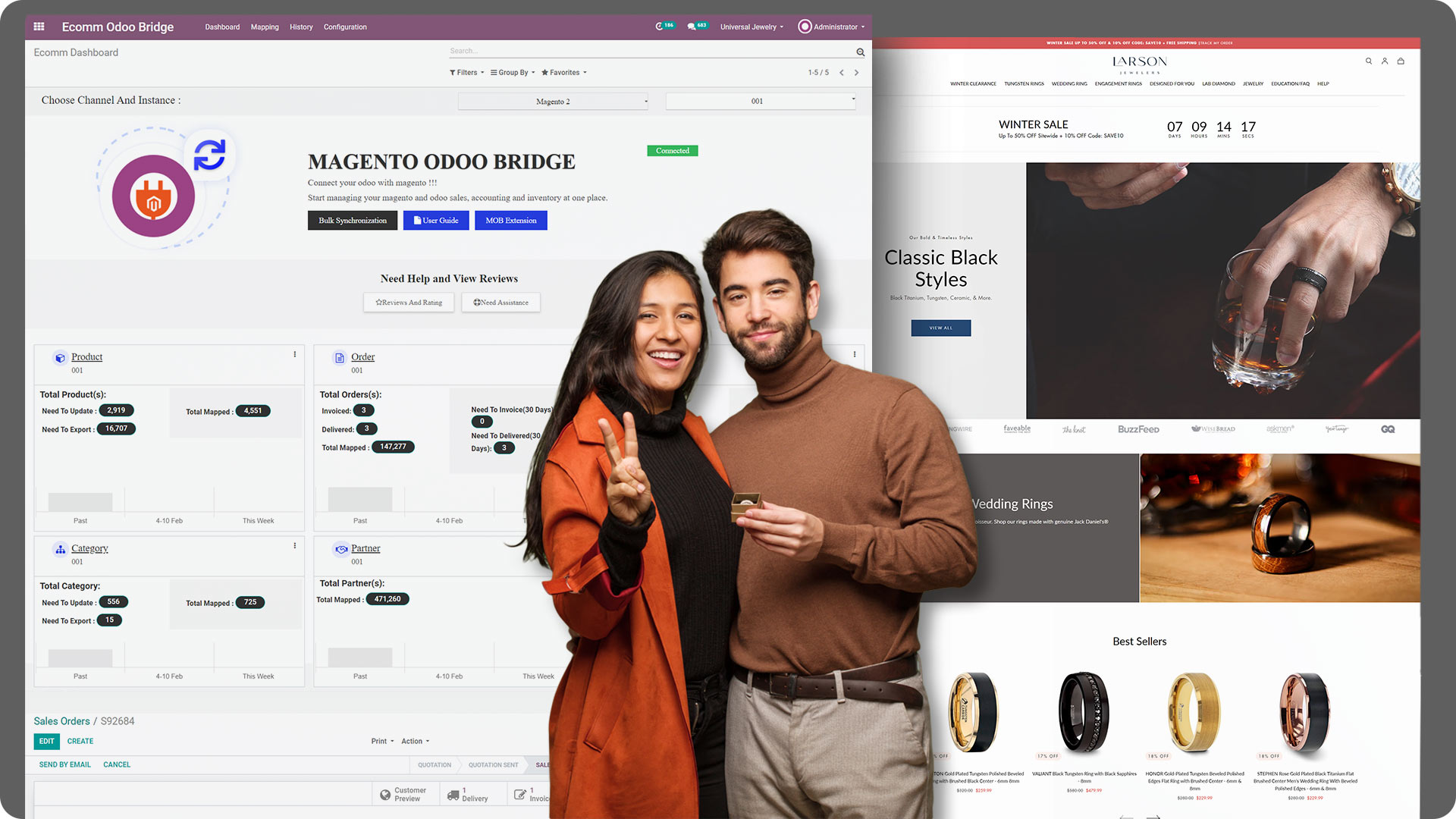 Odoo ERP for Larson Jewellers