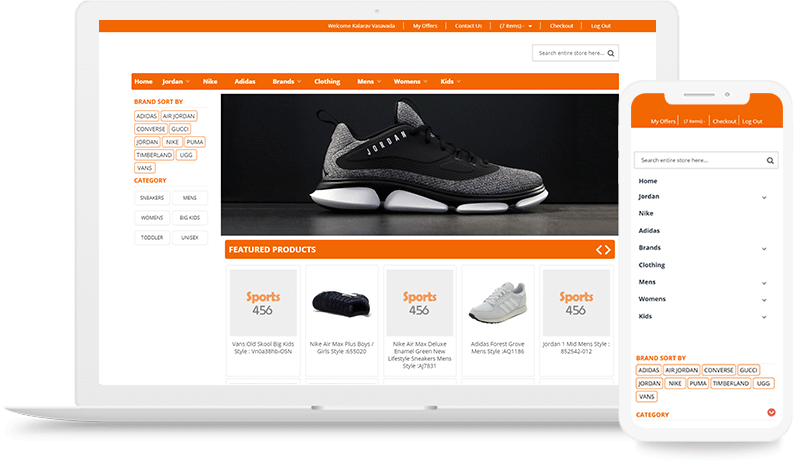 ecommerce Web and App Development with Brainvire