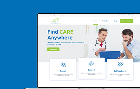 Find Your Location Specific Clinic by Web Portal