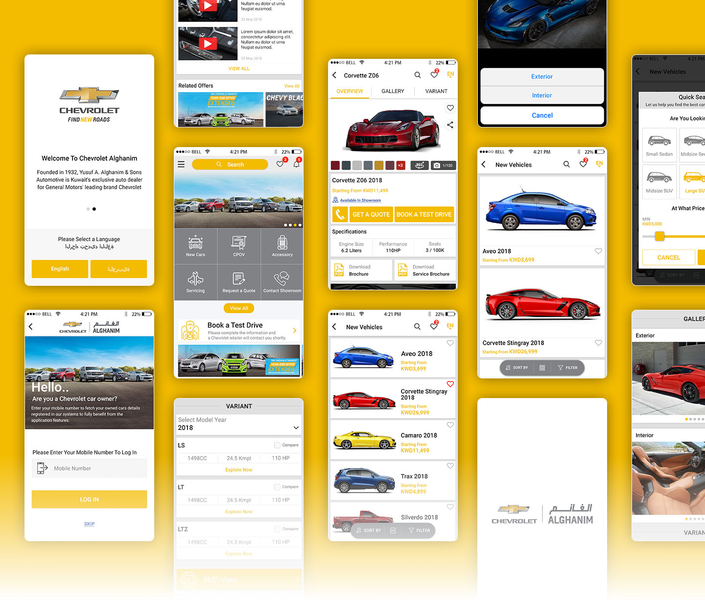 enhanced uiux experience for an automotive industry leader
