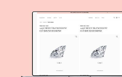 Custom-Built Marketplace to Unify Customers and Diamond Representatives