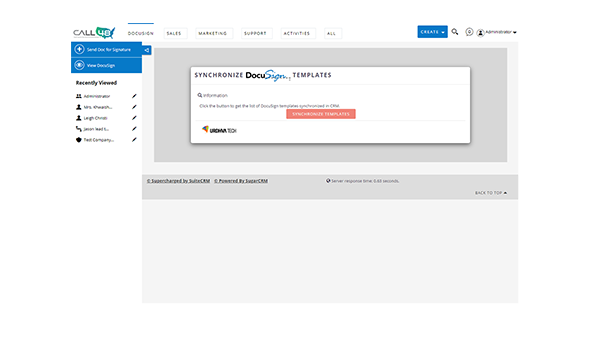 Document Management with Signature: